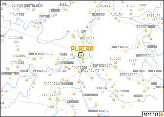 map of Placar