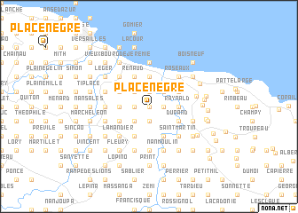 map of Place Nègre