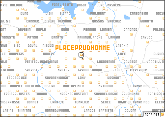map of Place Prudhomme