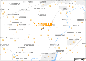 map of Plainville