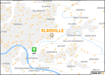 map of Plainville