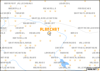 map of Planchat