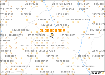 map of Plan Grande