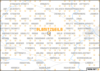 map of Planitz-Deila