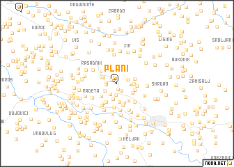 map of Plani