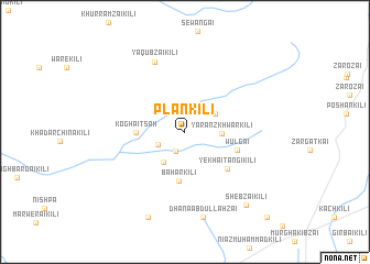 map of Plan Kili