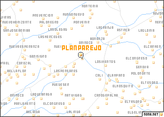 map of Planparejo