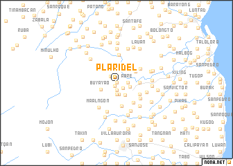 map of Plaridel