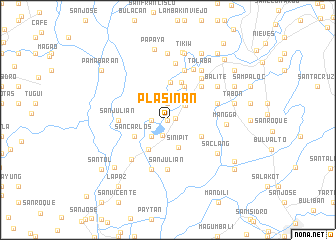 map of Plasinan