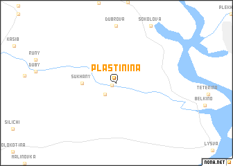 map of Plastinina