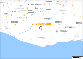 map of Plataniskia