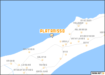 map of Platanisso