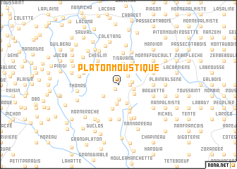 map of Platon Moustique