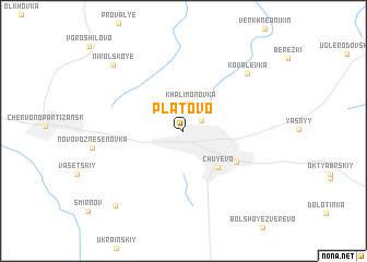 map of Platovo