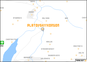 map of Platovskiy Kordon