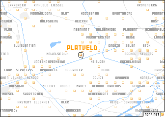 map of Platveld