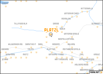 map of Platzl