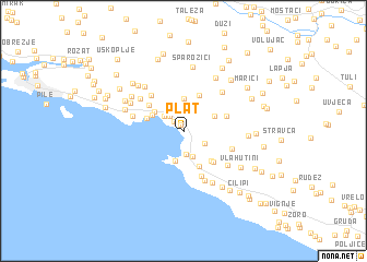 map of Plat