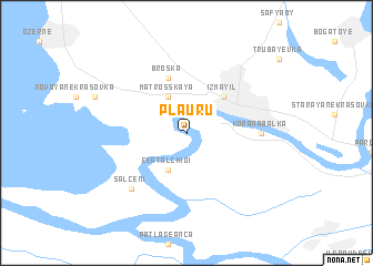 map of Plauru