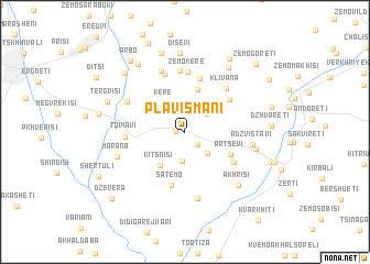 map of Plavismani