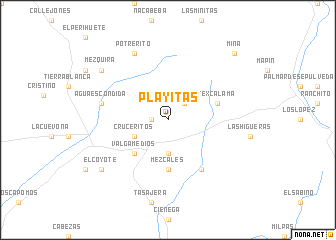 map of Playitas