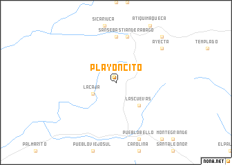 map of Playoncito