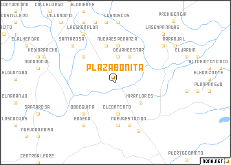 map of Plazabonita