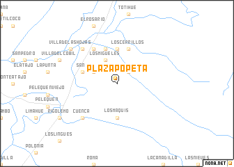 map of Plaza Popeta