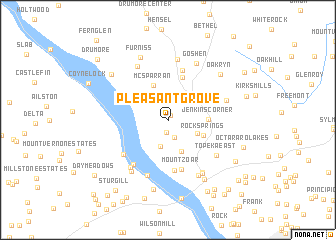 map of Pleasant Grove
