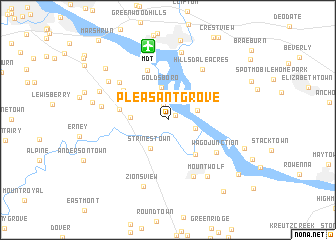 map of Pleasant Grove