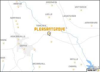map of Pleasant Grove