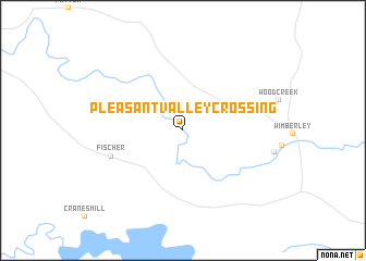 map of Pleasant Valley Crossing
