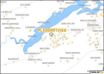 map of Pleasant view