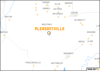 map of Pleasantville