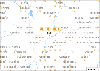 map of Plei Chuêt