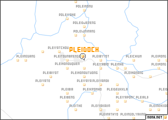 map of Plei Doch