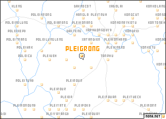 map of Plei Grong
