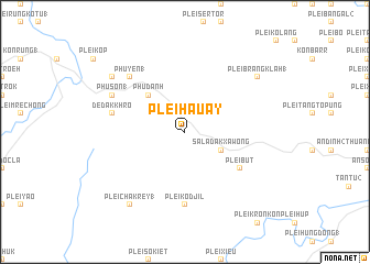 map of Plei Hauay