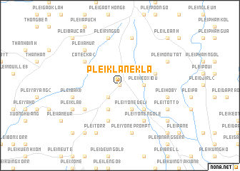 map of Plei Klane Kla