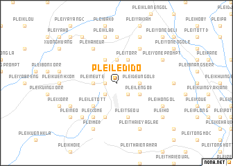 map of Plei Le Dido