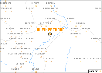 map of Plei Mre Chong