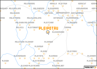 map of Plei Po Tau
