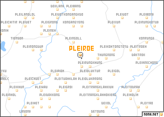 map of Plei Rôe