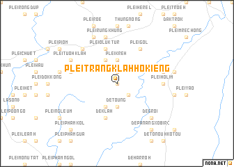 map of Plei Trăng Klăh Hơ Kiêng