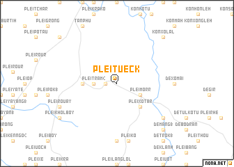 map of Plei Tuêck