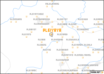 map of Plei Ya Ya