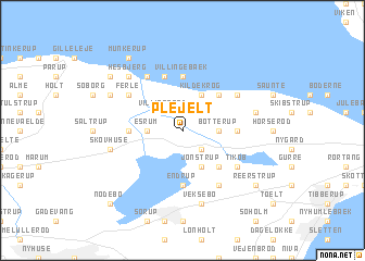 map of Plejelt