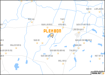 map of Plembon