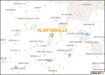 map of Plimptonville