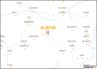 map of Plintiņi